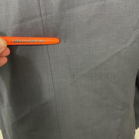 J. Crew Thompson 44R Blue 100% Wool 2-Button Dual-Vent Sports Coat - Picture 6 of 11